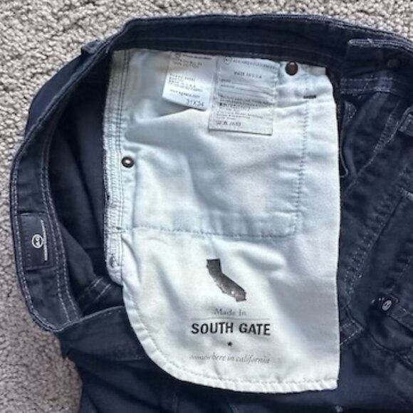 AG Adriano Goldschmied The Graduate Tailored Leg Jeans - 31x34 Men's EUC - Picture 14 of 16